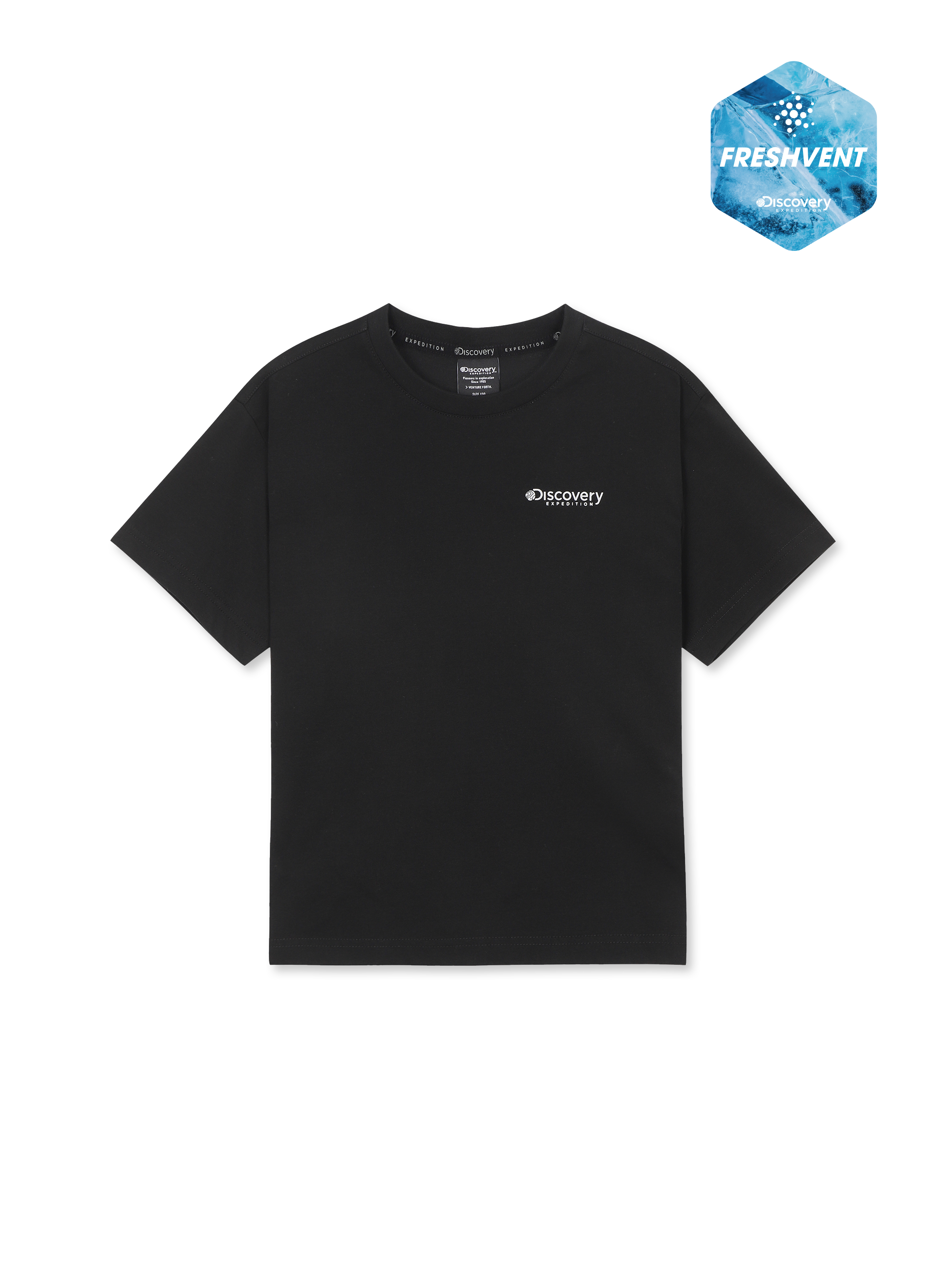 Kids Freshvent Washed Mountain Graphic Short Sleeve T-shirts