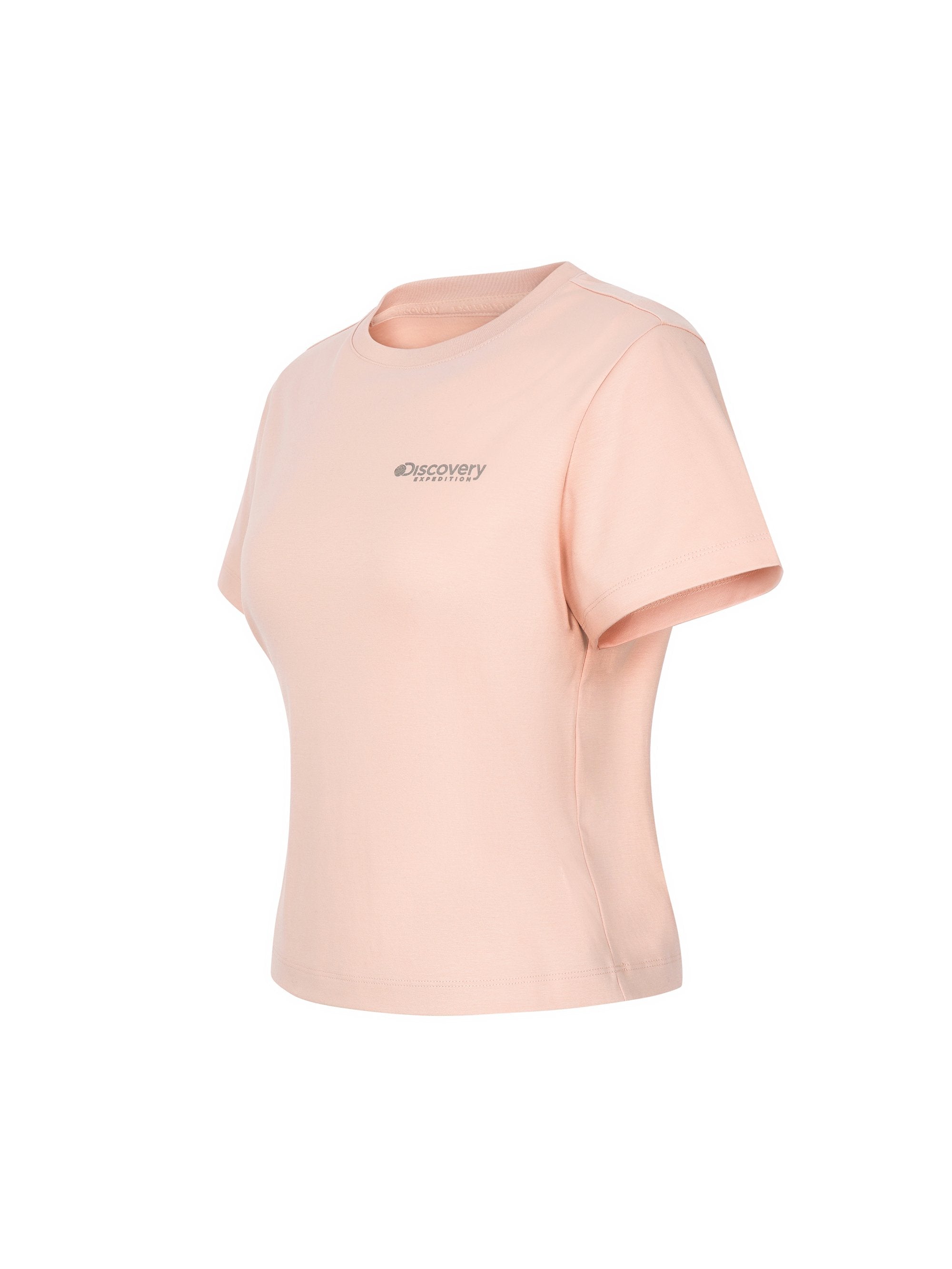 【DISCOVERY EXPEDITION】 Women's Crop Short Sleeve T-shirt Women's Slim Cropped Short Sleeve T-Shirts | Discovery
