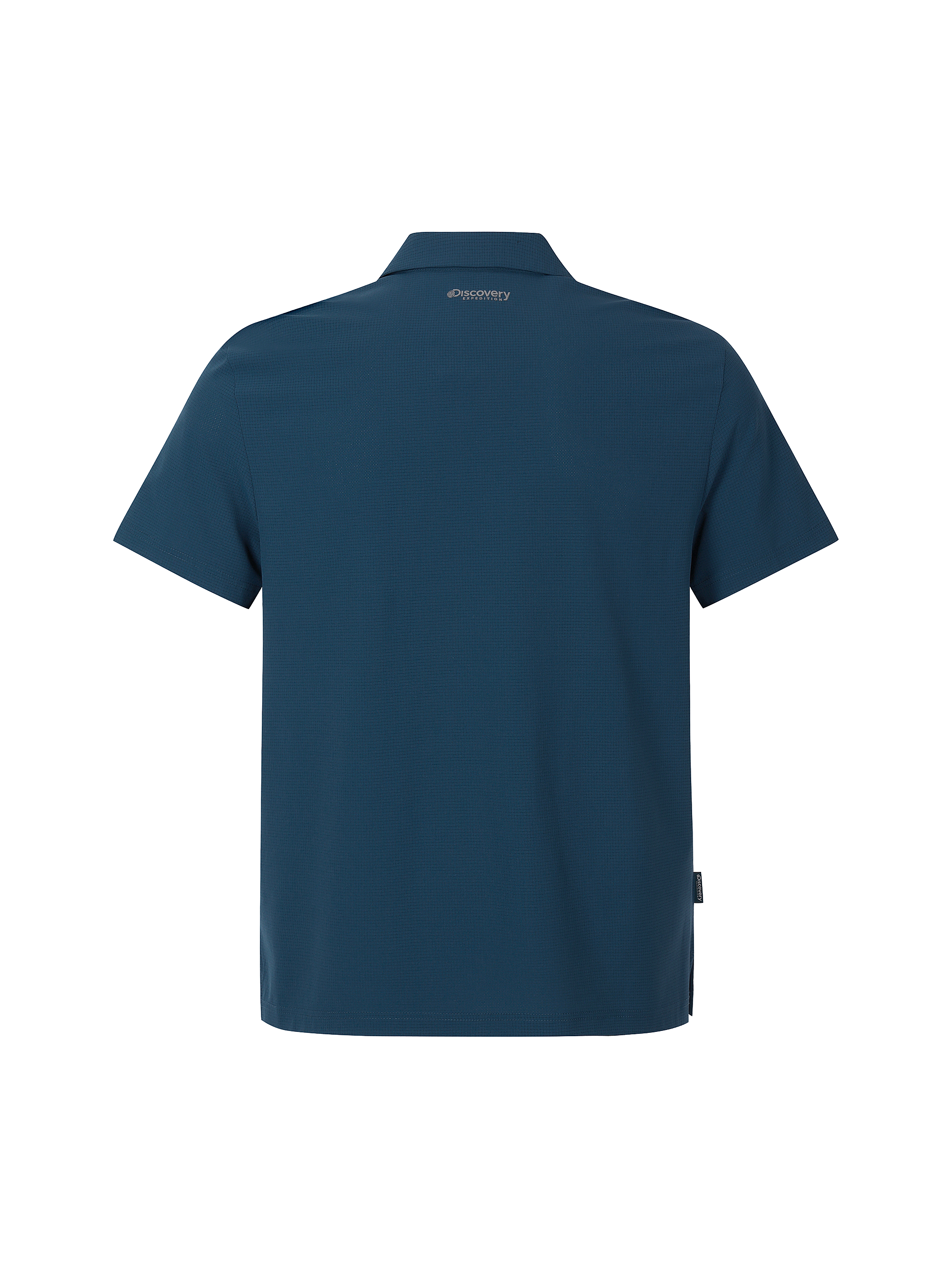 M's Air Hole Woven Polo Shirt