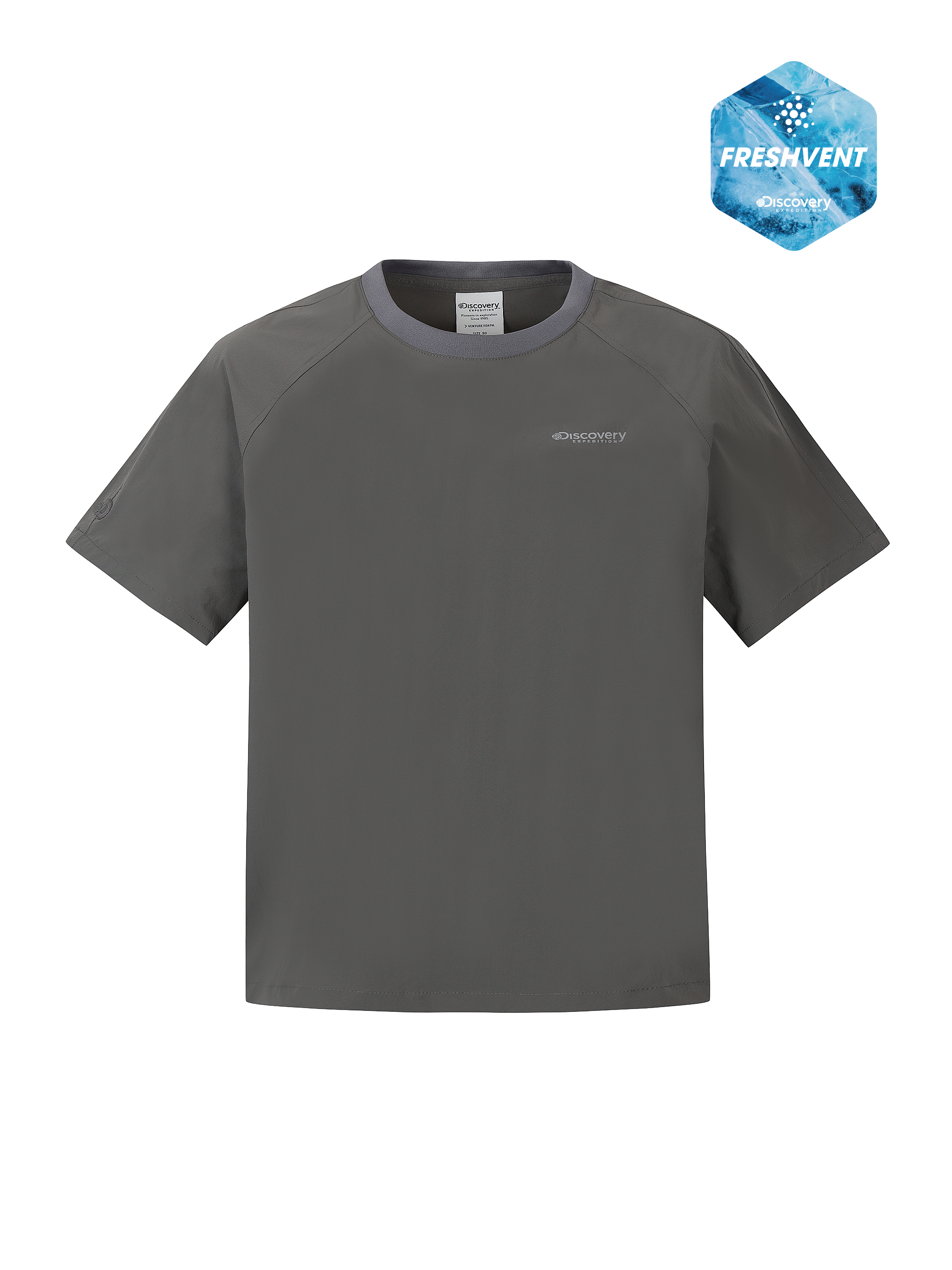 W's Freshvent Raglan Woven Short Sleeve T-shirt