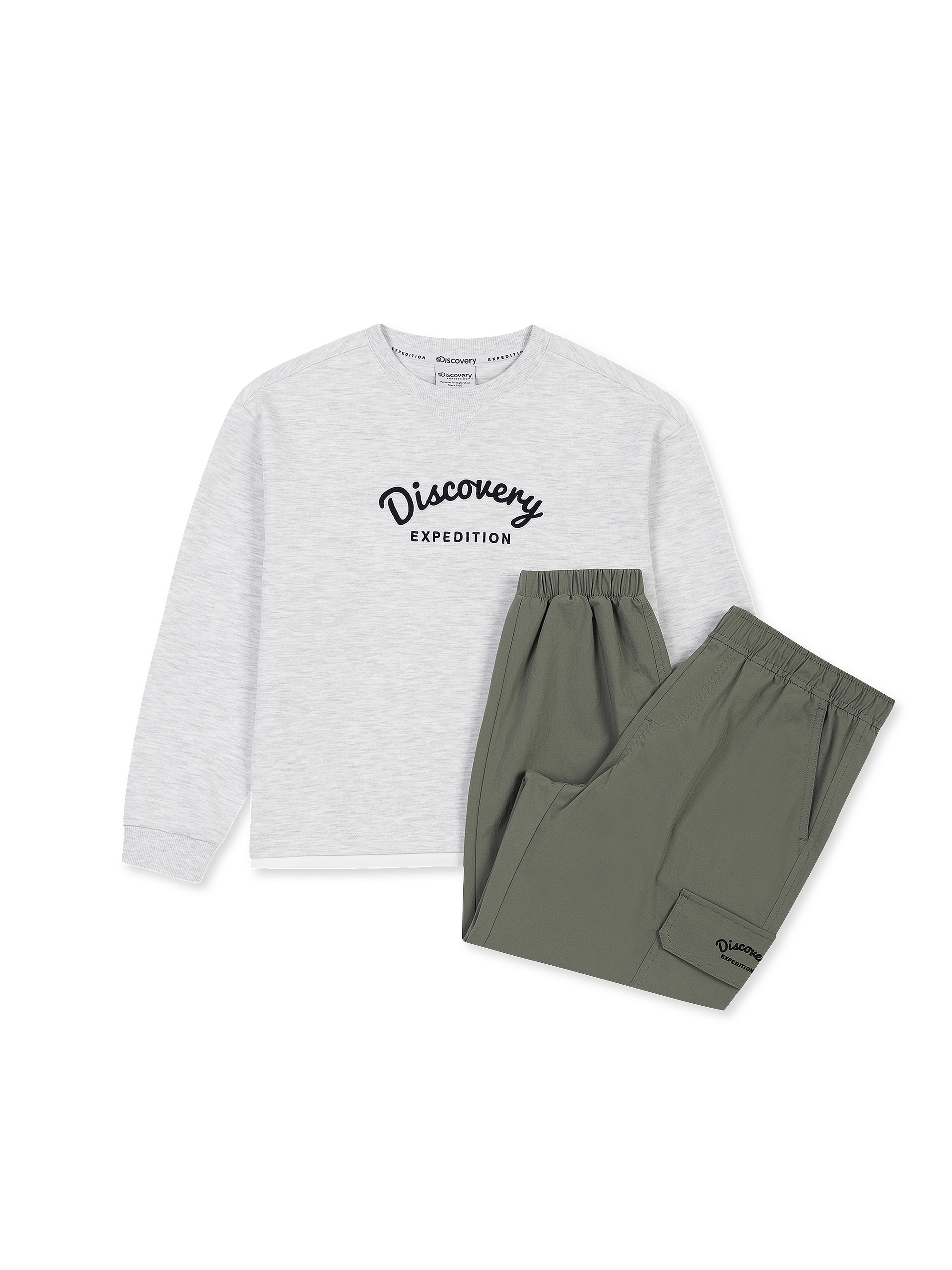 Kids’ Graphic Sweatshirt & Woven Pants 2-Piece Set