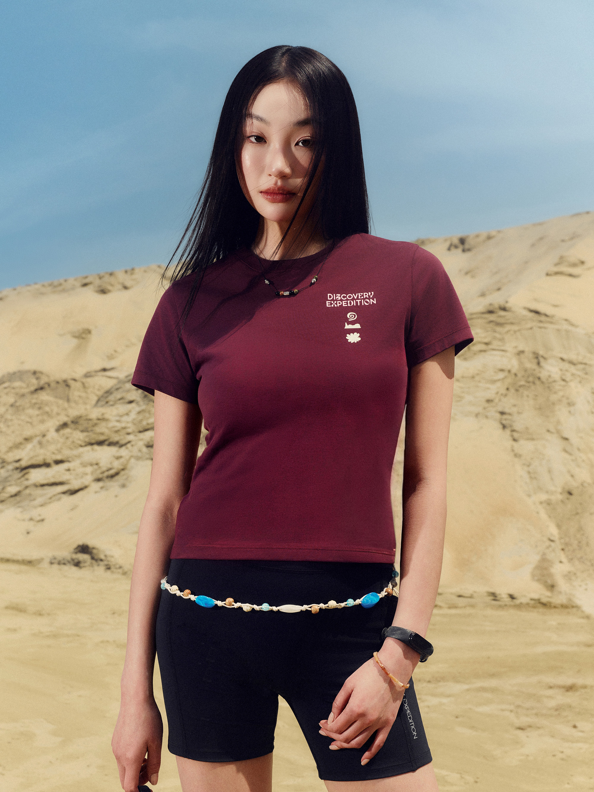 W's Freshvent Nature Cropped Short-Sleeve T-shirt