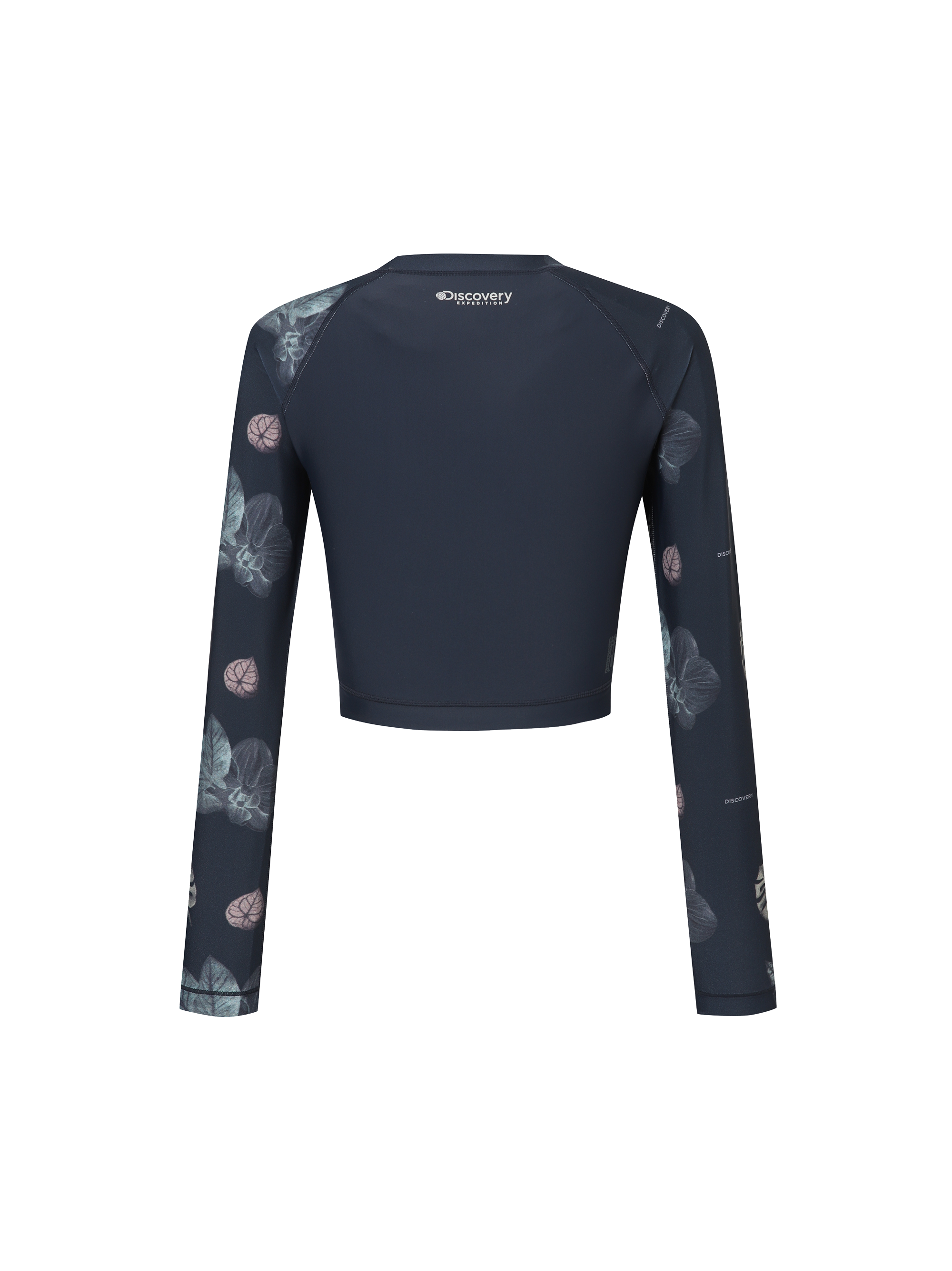 Freshvent Women's Essential Full Zip-up Crop Rashguard