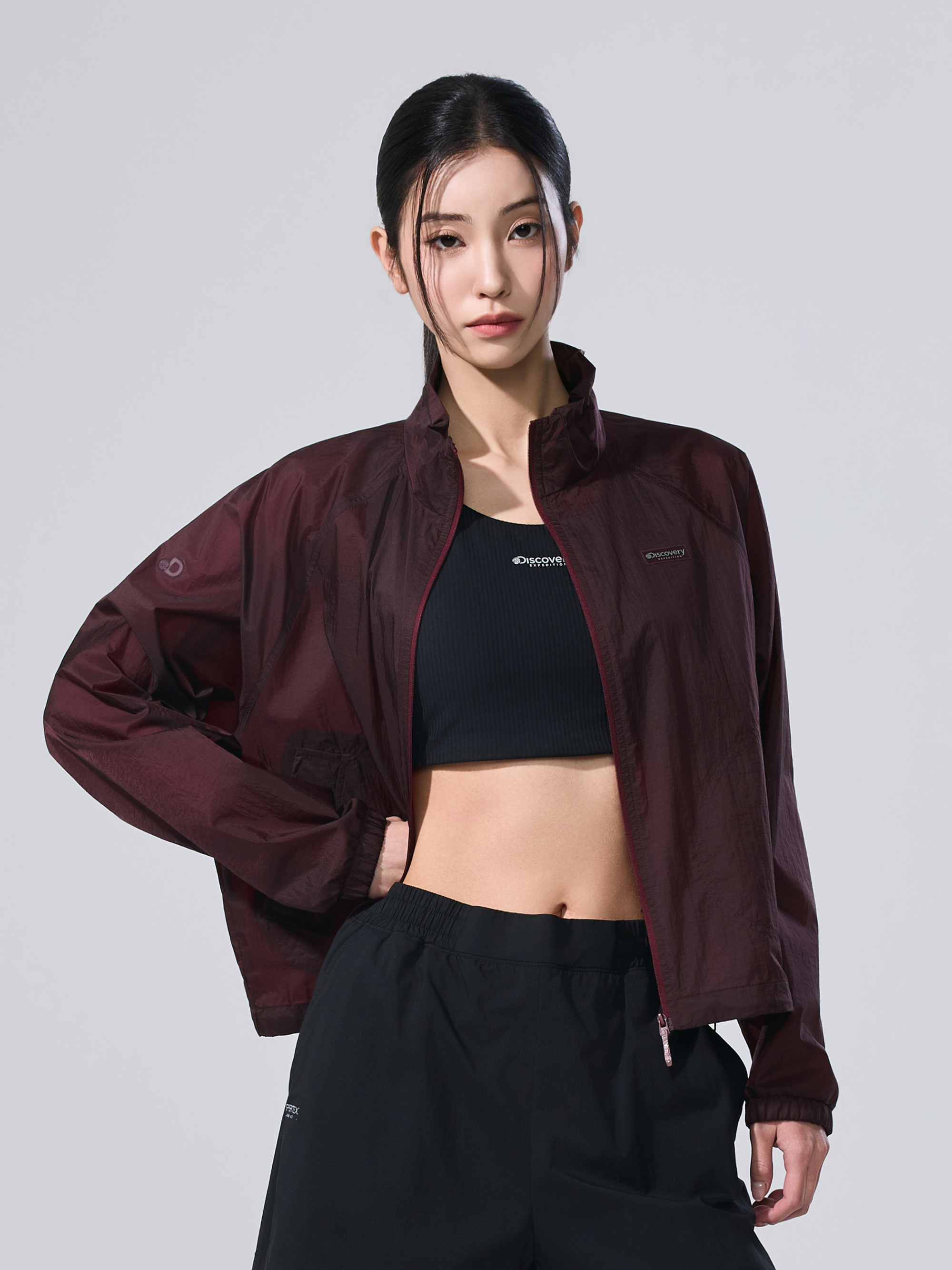 W's Freshvent Ultra Lightweight High Neck Windjacket