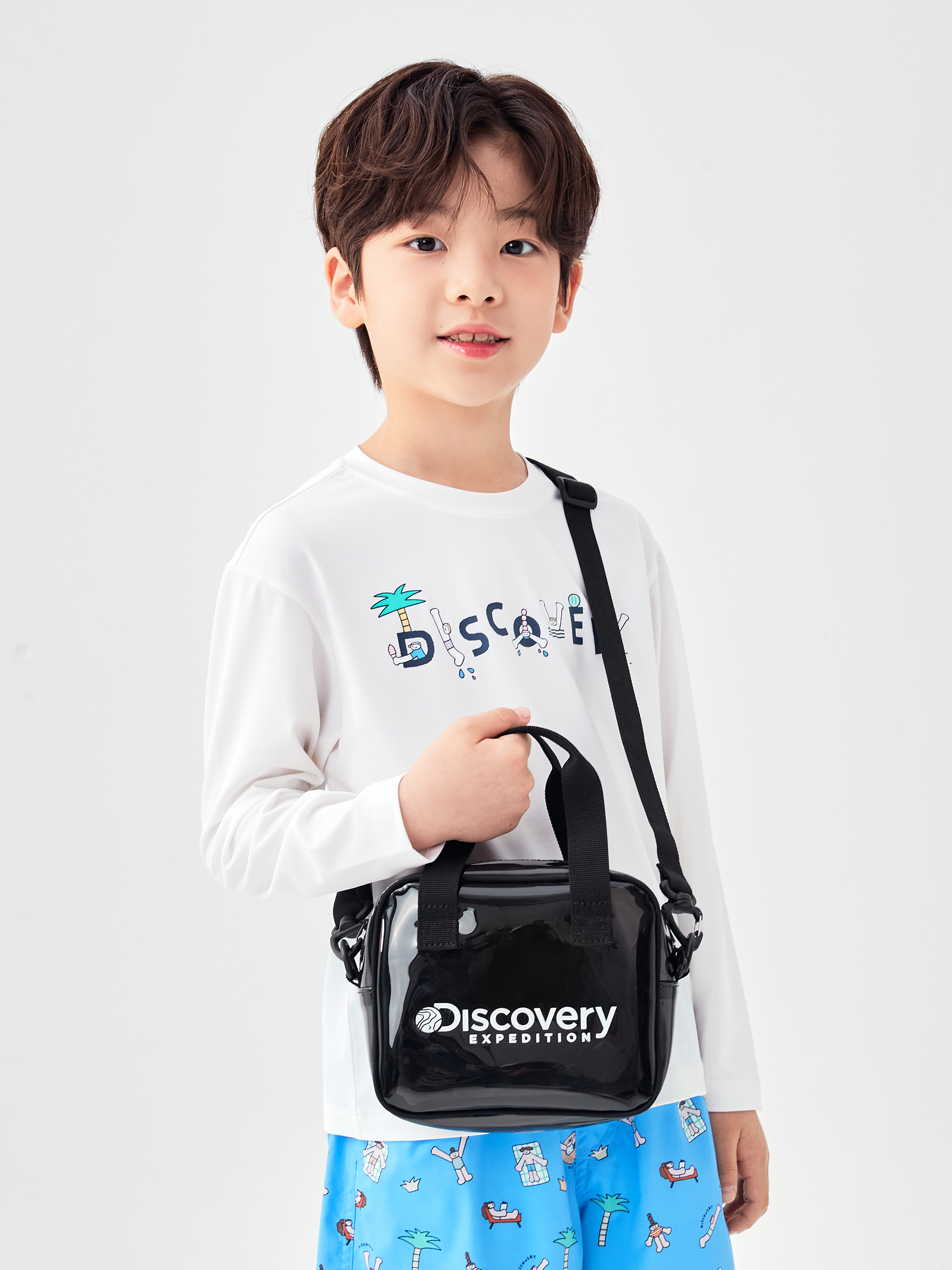 Kids Clear Tote Crossbody 2Way Bag