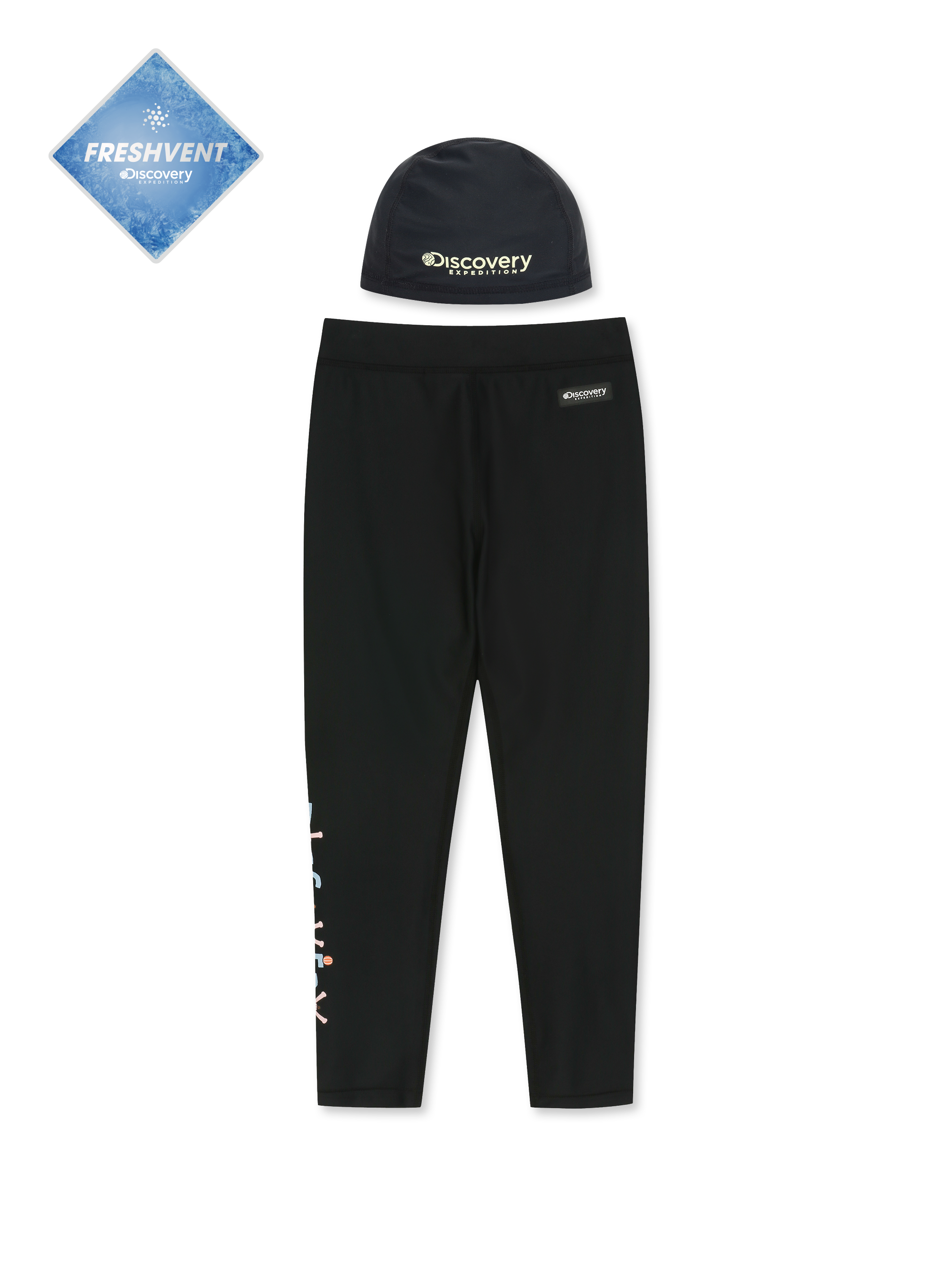 Kids Freshvent Kim Da -Ye Collaboration Water Leggings+Hat Set