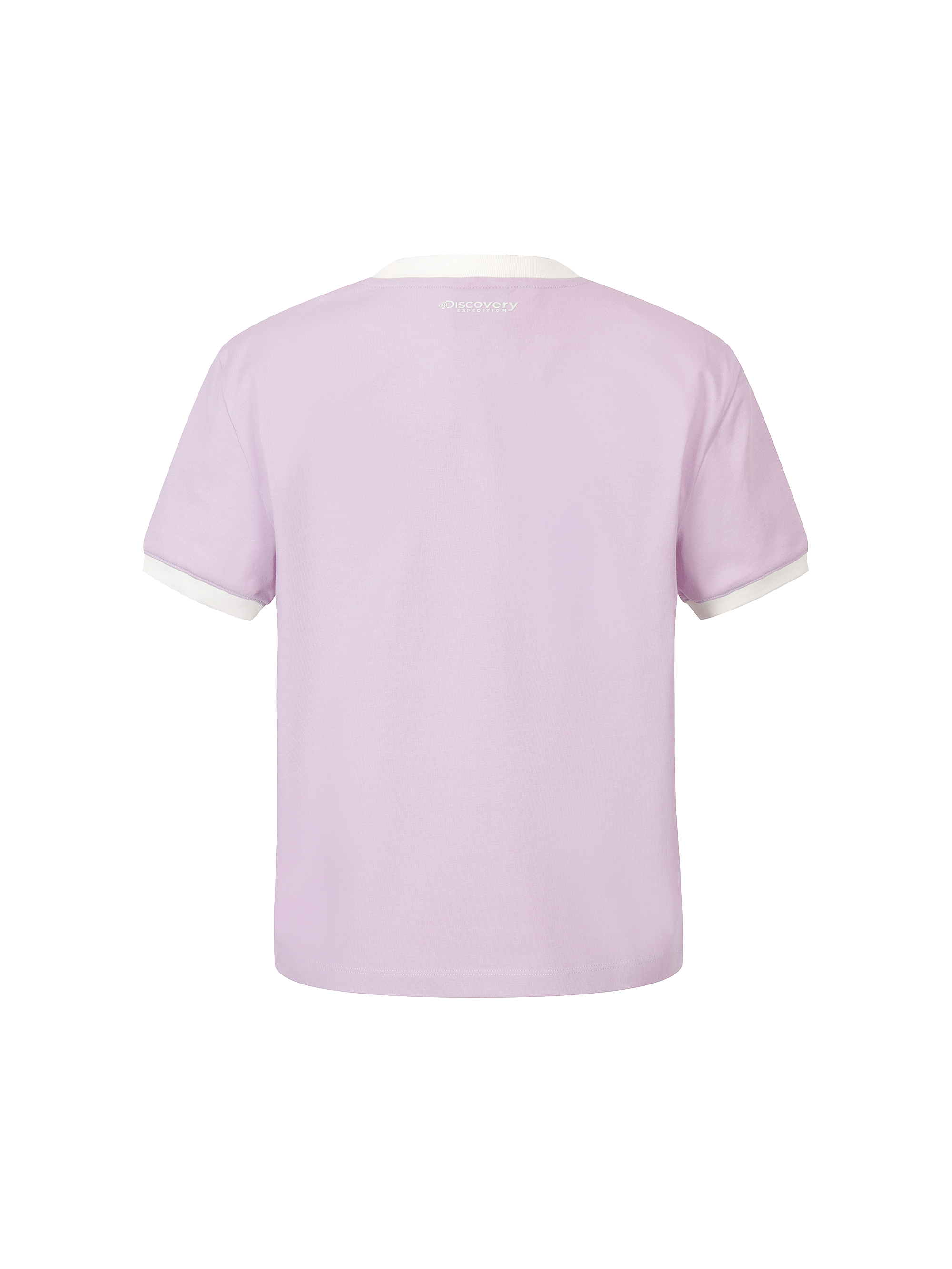 W's Freshvent Lettering Semi-Cropped Ringer T-shirt