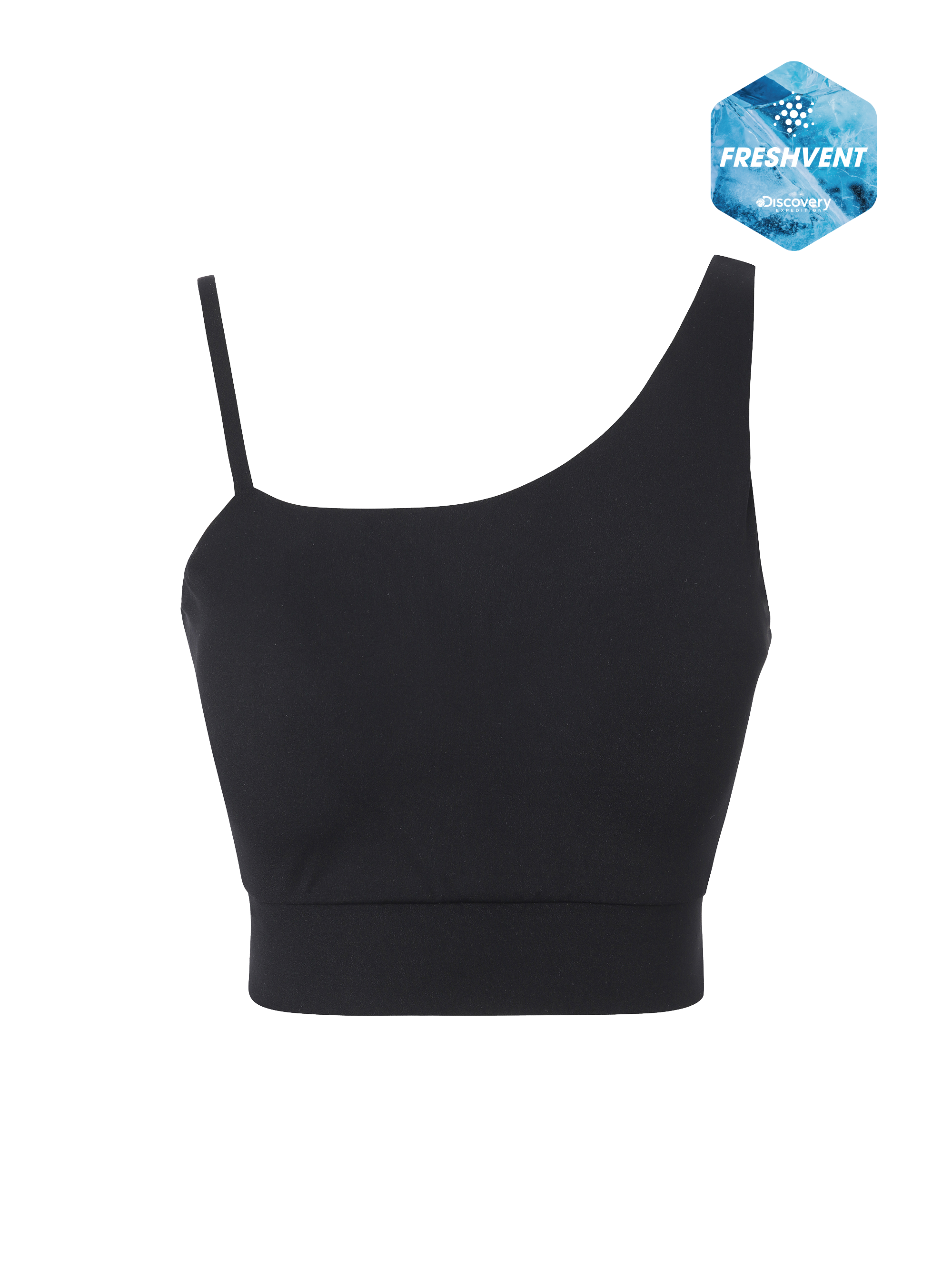 Freshvent Women's Strap Unbalance Water Bra Top
