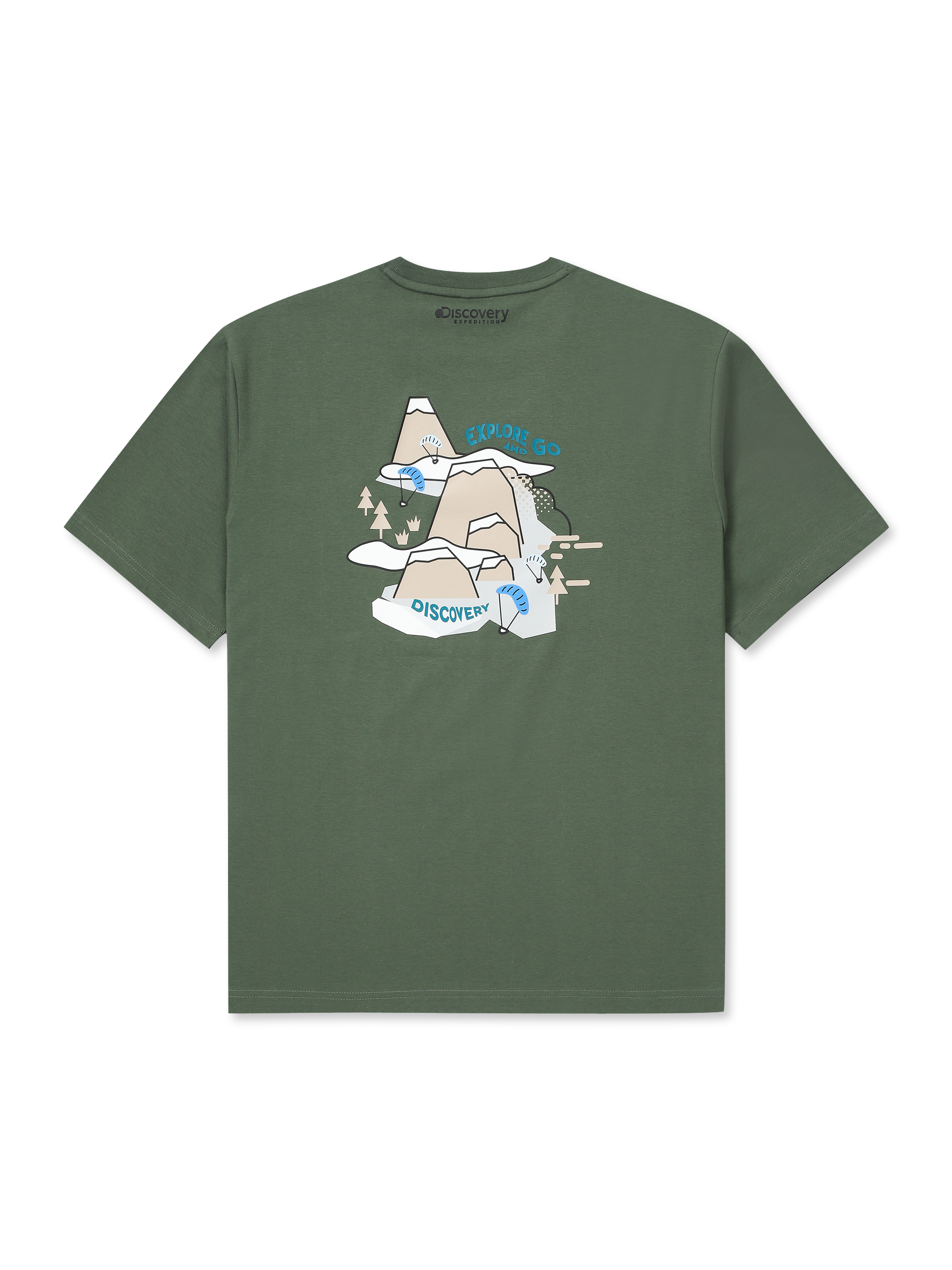 Freshvent Graphic Shorts -Sleeved T-shirt