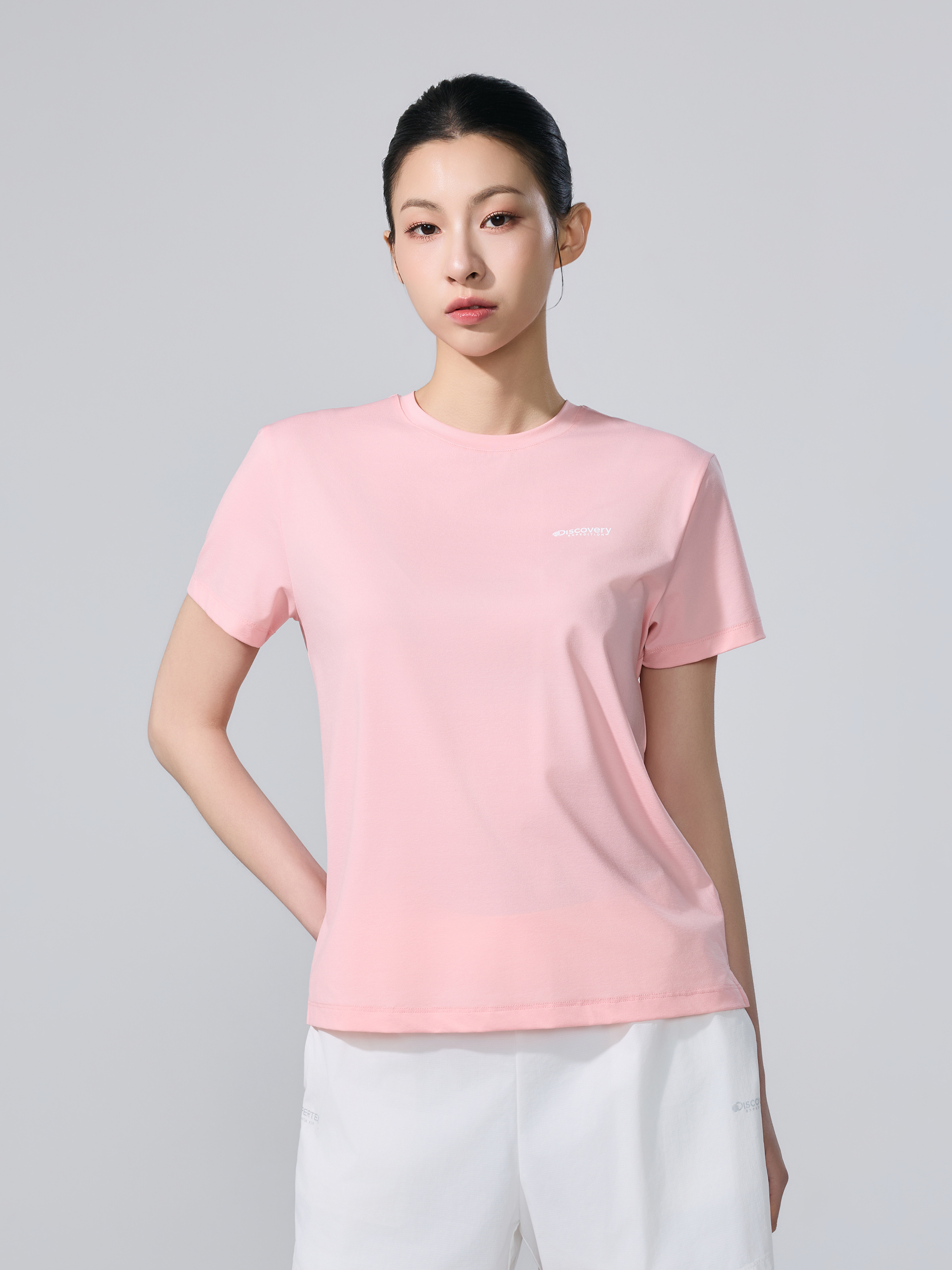 W's Logo Point Running Short-Sleeve T-shirt