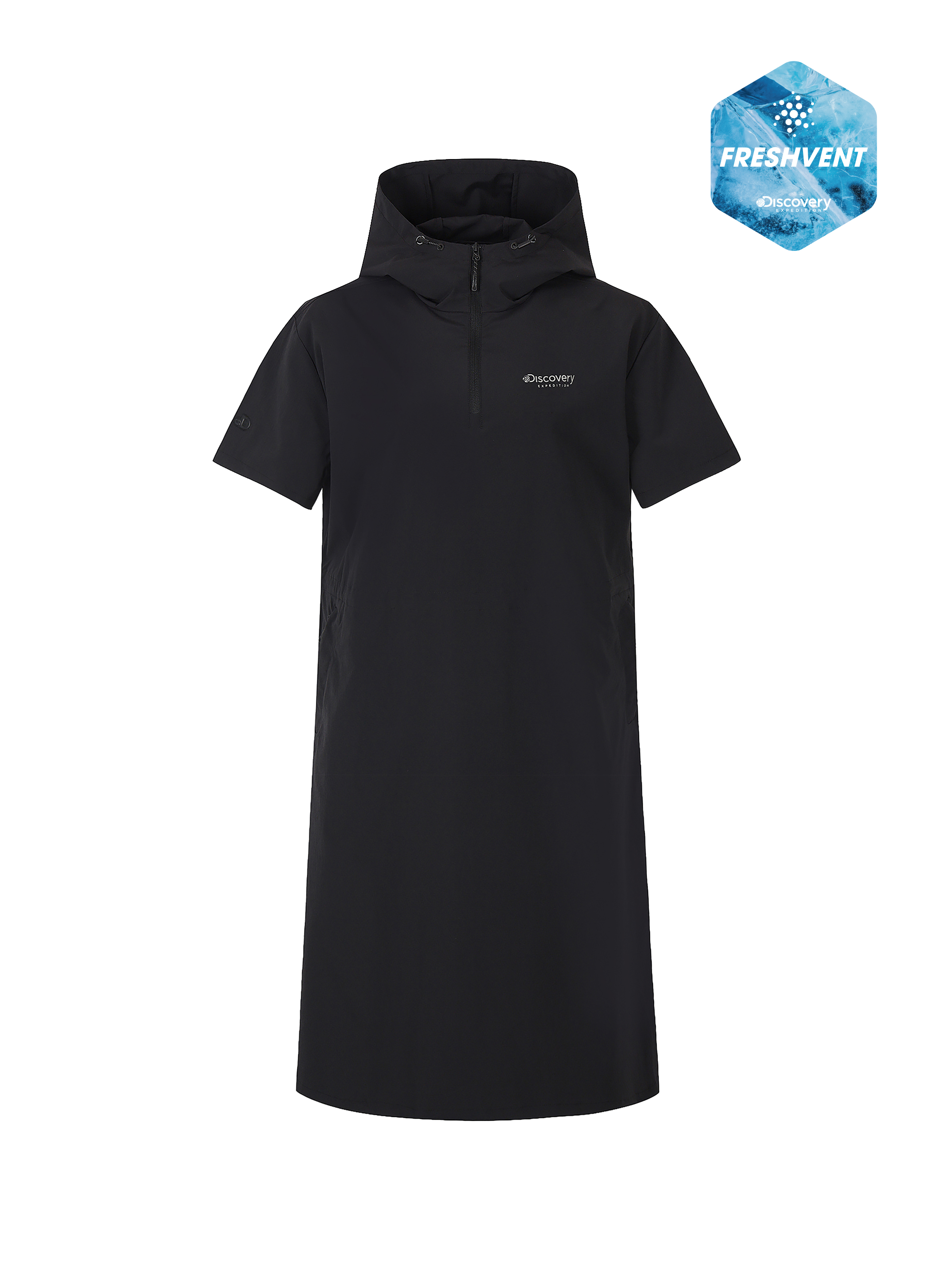 W's Freshvent Hooded Woven Dress