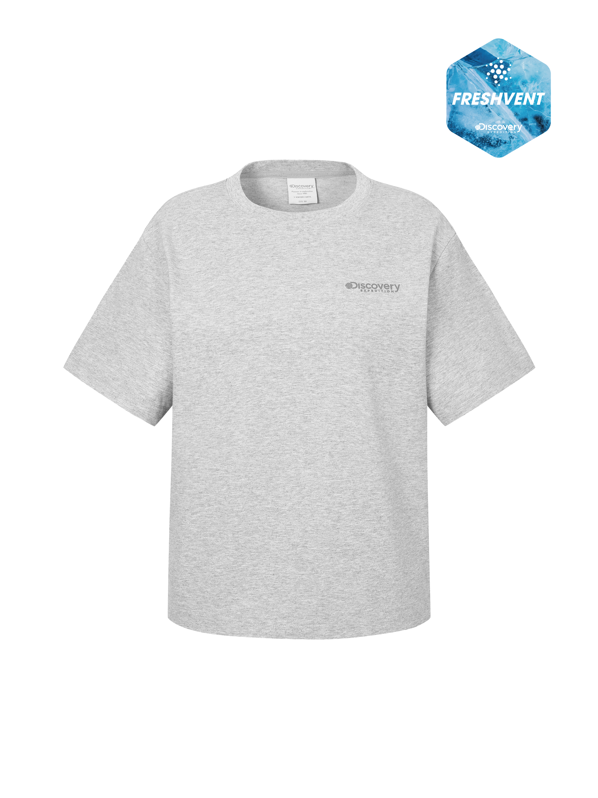 Freshvent Washed Women's Lightweight Short-Sleeve Training T-Shirt