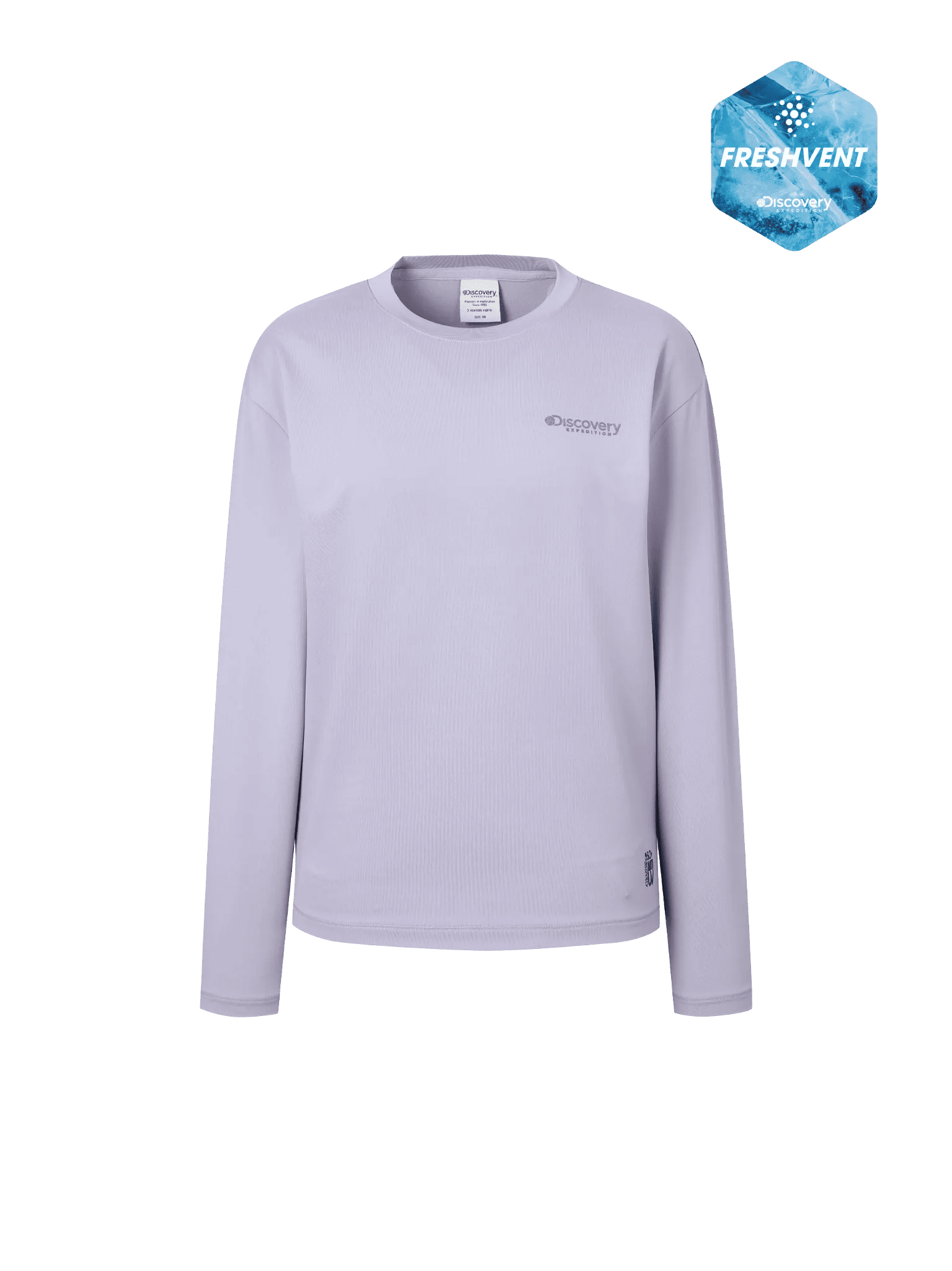 Freshvent Woen's Graphic Long Sleeve Water T-shirt