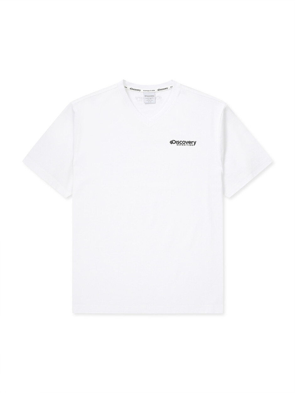 V-Neck T-Shirts Off White