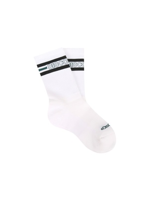 Horizontal Logo High Socks Off White