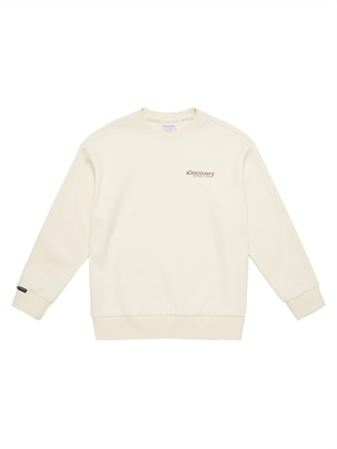 [KIDS] Backside Graphic Sweatshirt D.Cream