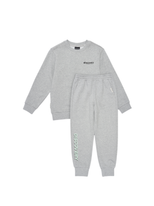 [KIDS] Online Exclusive Sweatshirt And Bottom Set Melange Grey