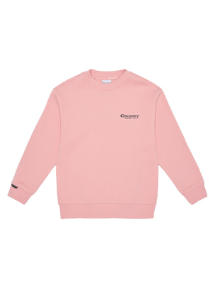 [KIDS] Backside Logo Sweatshirt Pink