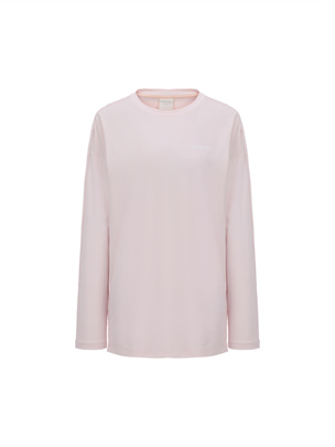 [WMS] Loose Fit Long Sleeve Shirts L.Pink