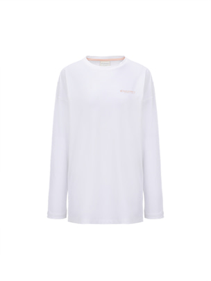 [WMS] Loose Fit Long Sleeve Shirts Off White