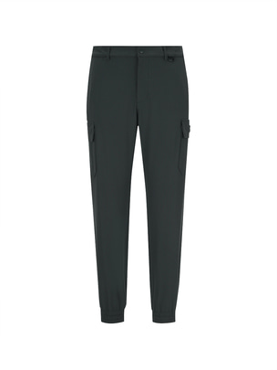 Tapered Stretch Cargo Pants D.Grey