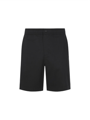 Essential Cotton Span Shorts Black