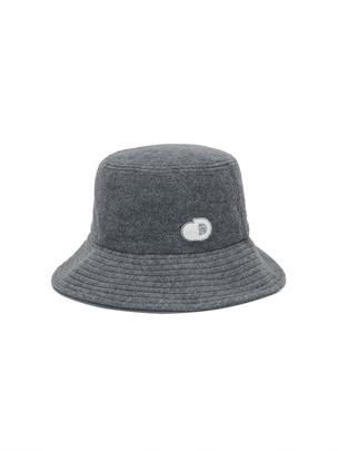 Fleece BUCKET Hat Melange Grey