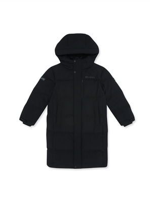 [KIDS] Family Leicester-G Rds Goose Down Long Jacket Black