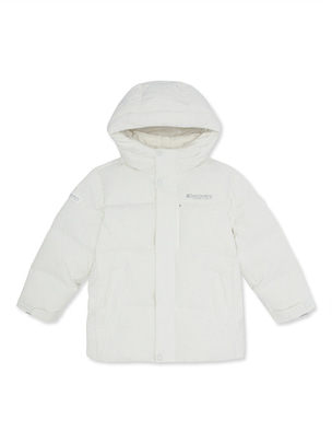 [KIDS] Family Leicester-G Rds Goose Down Shorts Jacket Cream