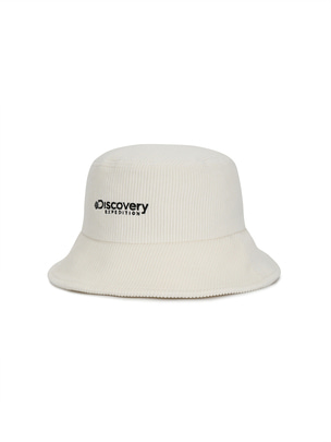 Corduroy Hat Ivory