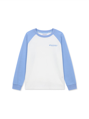 [KIDS] Raglan Long Sleeve T-Shirts Blue