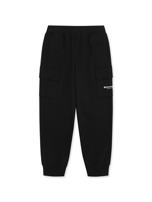 [KIDS] Outpocket Training Pants Black