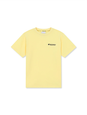 [KIDS] Small Logo Shorts Sleeve T-Shirts Yellow