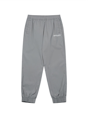 [KIDS] Woven Stretch Jogger Training Pants Grey