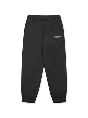 [KIDS] Woven Stretch Jogger Training Pants Black