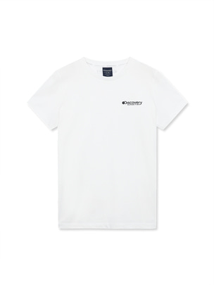 [WMS] Women`S DENVER Small Logo T-Shirt Off White