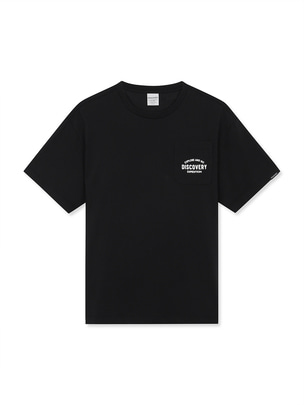 Pocket Overfit T-Shirts Black