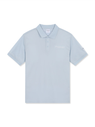Premium Wappen Collar T-Shirts L.Sky Blue