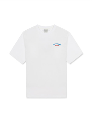 Manecrew Beach Back Graphic T-Shirt Off White