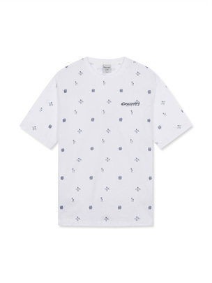 Manecrew Beach Graphic T-Shirt Off White