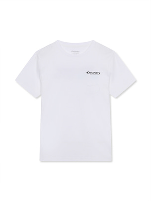 [WMS] Discovery Character Graphic T-Shirt Off White