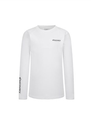 Loose Fit Water Long Sleeve Shirts Off White