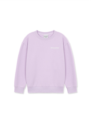 [KIDS] Character Tennis Graphic Sweatshirt Violet