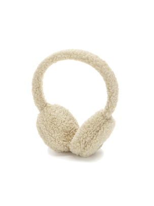 Fleece Headband Ear-Muff L.Beige