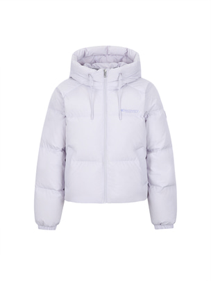 [WMS] Hooded Shorts Rds Down Jacket D.Violet