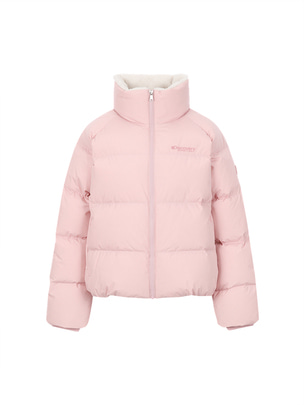 [WMS] Olive Shorts Rds Down Jacket D.Pink