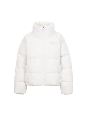 [WMS] Olive Shorts Rds Down Jacket Cream