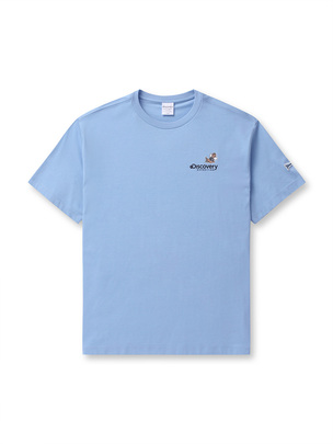 Kinzo Varsity Symbol Graphic T-Shirt Blue