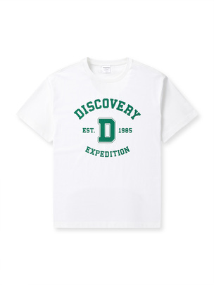 Varsity Big-Logo T-Shirt Off White