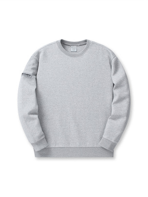 Wappen Sweatshirts Melange Grey